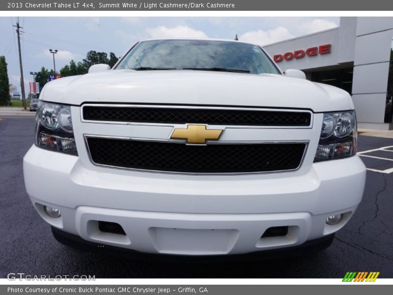 Summit White / Light Cashmere/Dark Cashmere 2013 Chevrolet Tahoe LT 4x4