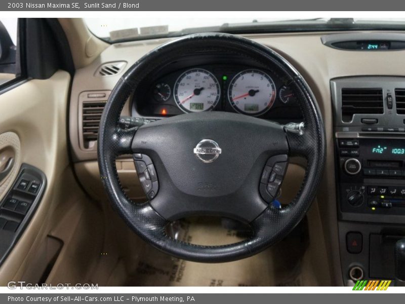 Sunlit Sand / Blond 2003 Nissan Maxima SE