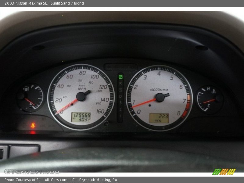 Sunlit Sand / Blond 2003 Nissan Maxima SE