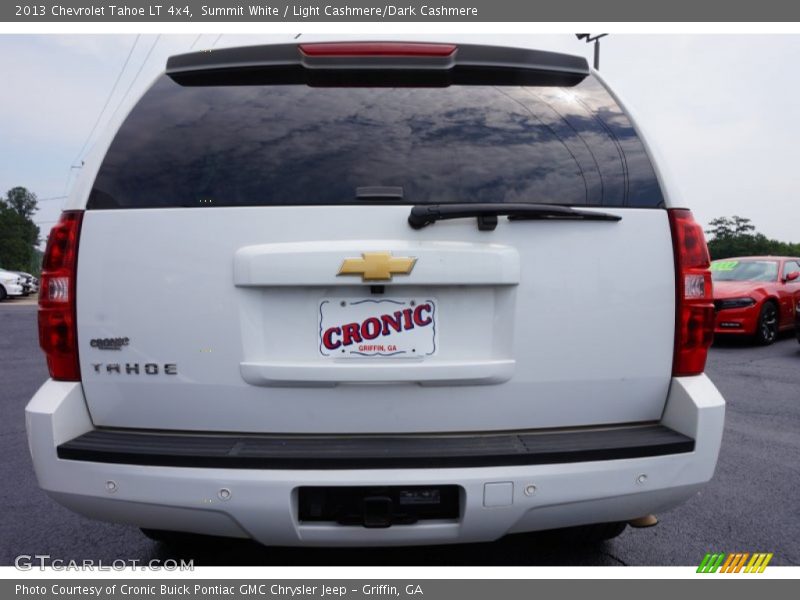 Summit White / Light Cashmere/Dark Cashmere 2013 Chevrolet Tahoe LT 4x4