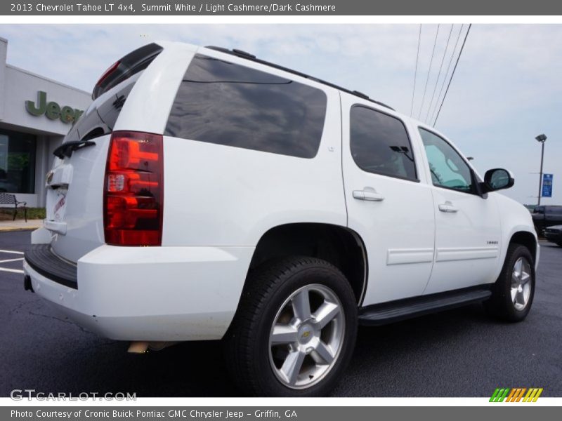 Summit White / Light Cashmere/Dark Cashmere 2013 Chevrolet Tahoe LT 4x4