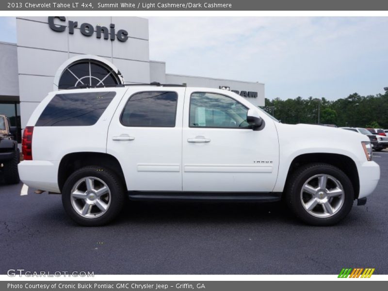 Summit White / Light Cashmere/Dark Cashmere 2013 Chevrolet Tahoe LT 4x4