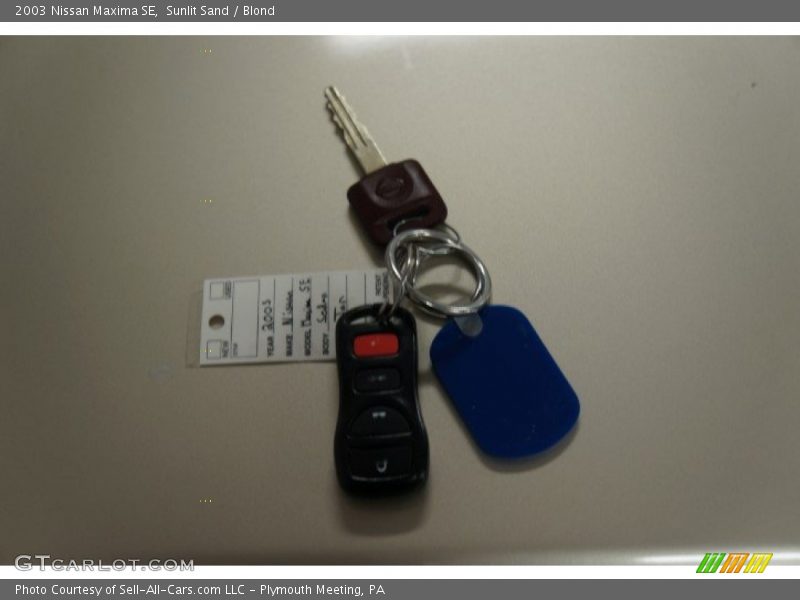 Sunlit Sand / Blond 2003 Nissan Maxima SE