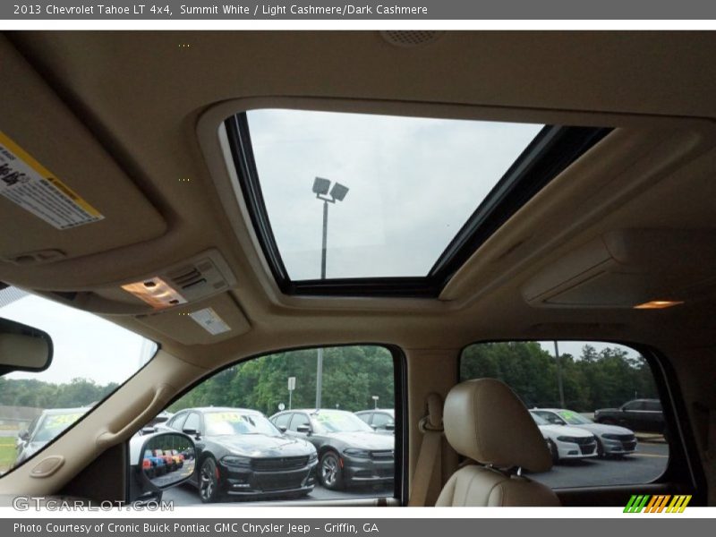 Summit White / Light Cashmere/Dark Cashmere 2013 Chevrolet Tahoe LT 4x4