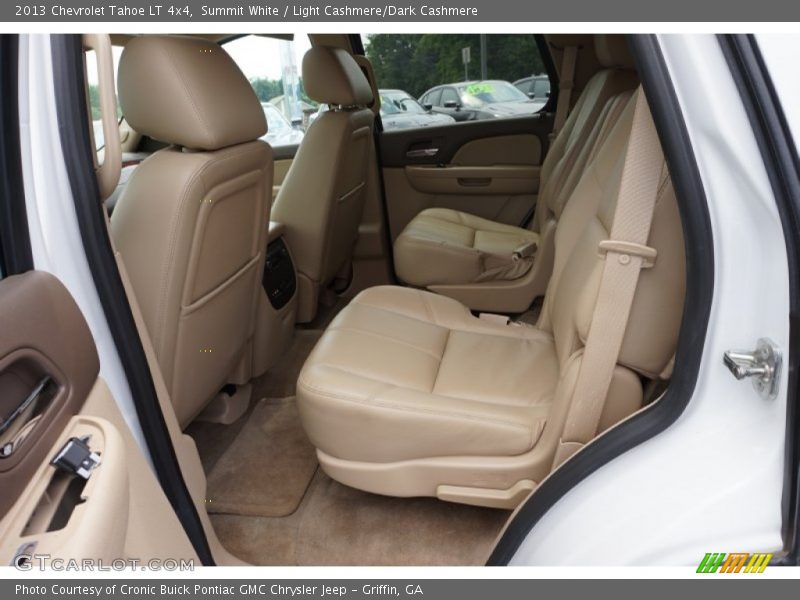 Summit White / Light Cashmere/Dark Cashmere 2013 Chevrolet Tahoe LT 4x4
