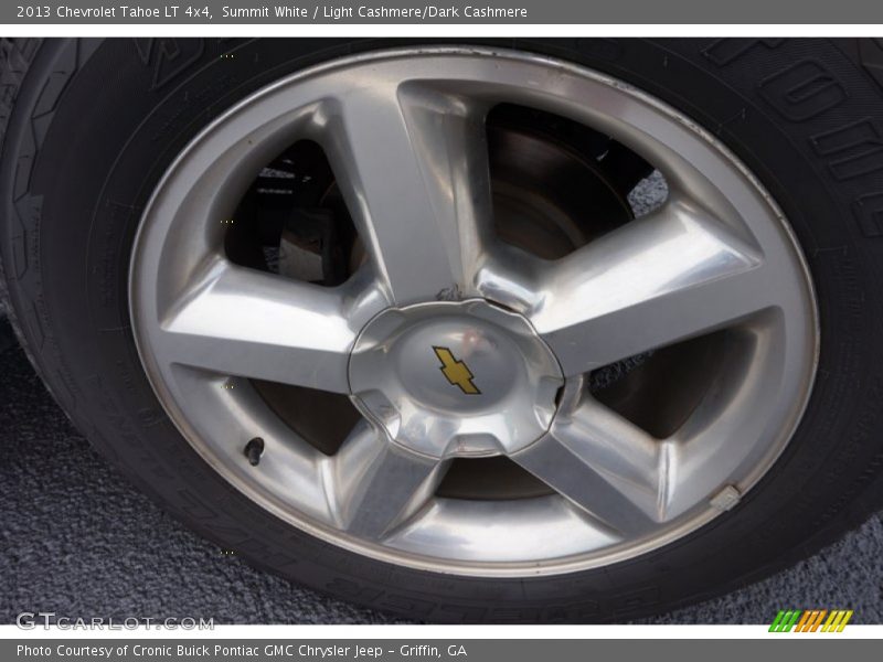Summit White / Light Cashmere/Dark Cashmere 2013 Chevrolet Tahoe LT 4x4
