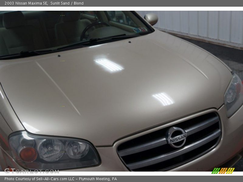 Sunlit Sand / Blond 2003 Nissan Maxima SE