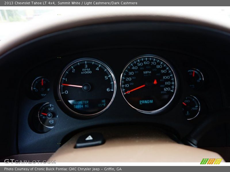 Summit White / Light Cashmere/Dark Cashmere 2013 Chevrolet Tahoe LT 4x4