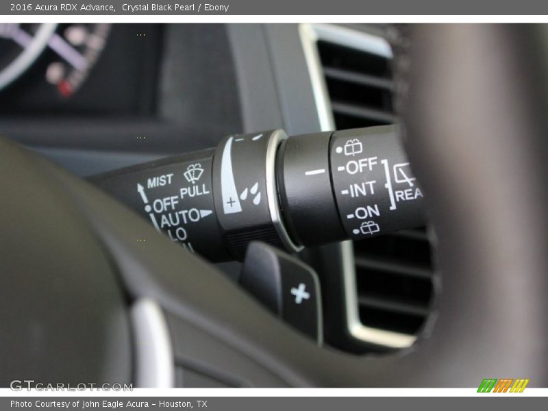 Crystal Black Pearl / Ebony 2016 Acura RDX Advance