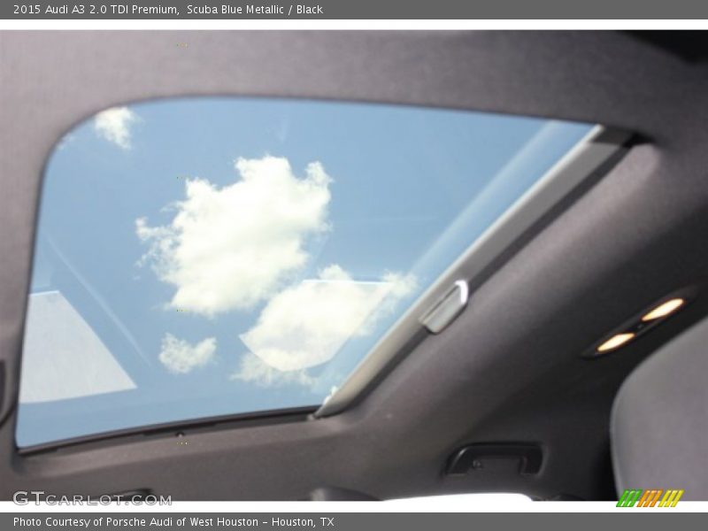 Scuba Blue Metallic / Black 2015 Audi A3 2.0 TDI Premium
