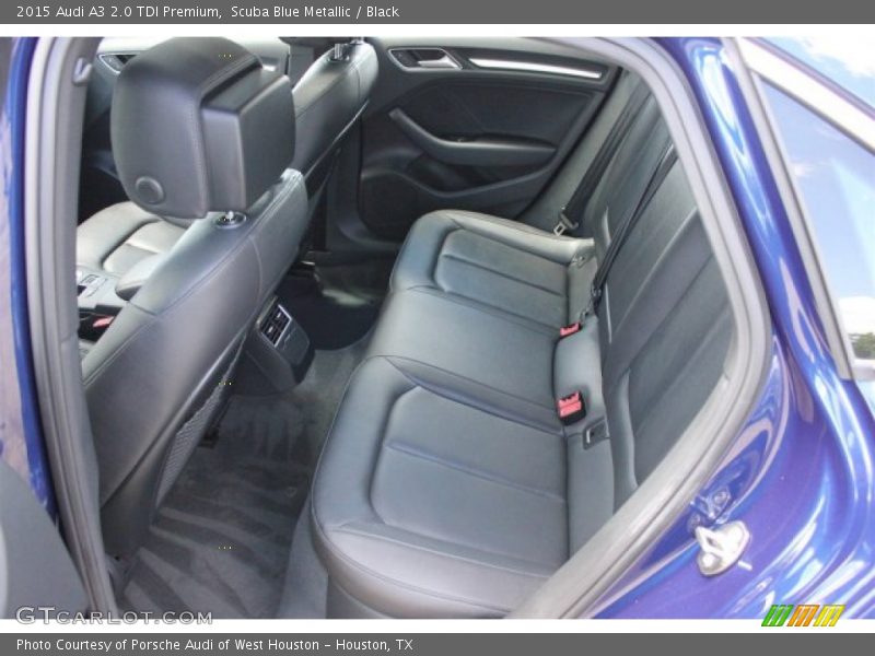 Scuba Blue Metallic / Black 2015 Audi A3 2.0 TDI Premium