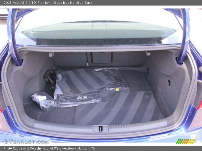 Scuba Blue Metallic / Black 2015 Audi A3 2.0 TDI Premium