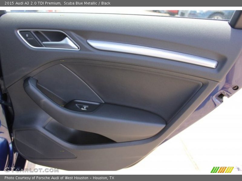 Scuba Blue Metallic / Black 2015 Audi A3 2.0 TDI Premium