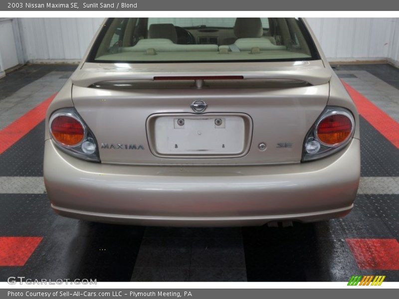 Sunlit Sand / Blond 2003 Nissan Maxima SE