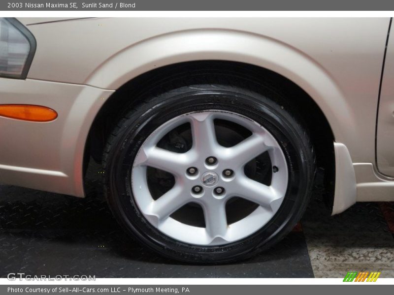 Sunlit Sand / Blond 2003 Nissan Maxima SE