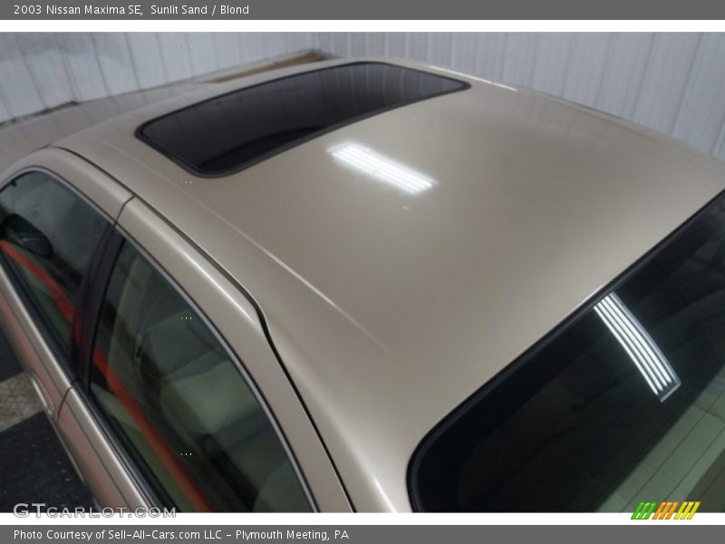 Sunlit Sand / Blond 2003 Nissan Maxima SE
