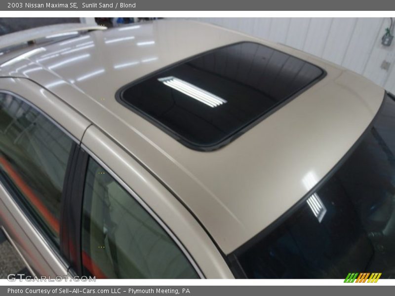 Sunlit Sand / Blond 2003 Nissan Maxima SE