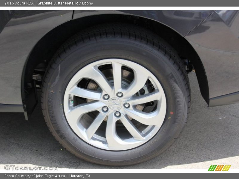 Graphite Luster Metallic / Ebony 2016 Acura RDX