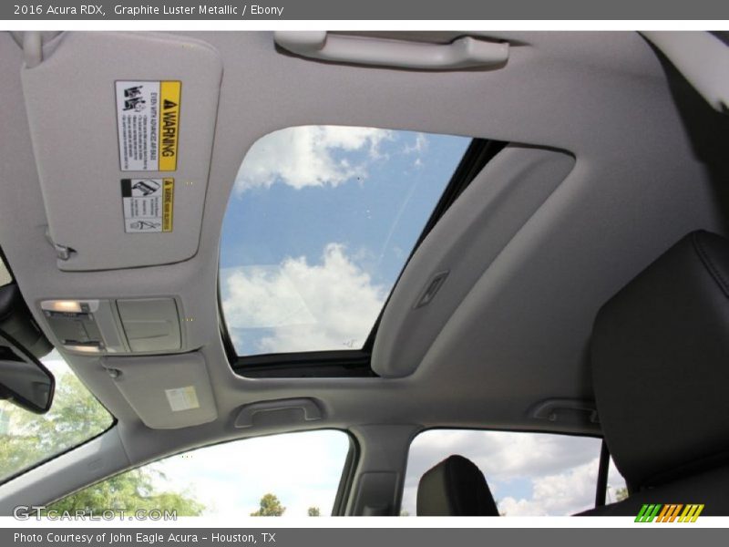 Graphite Luster Metallic / Ebony 2016 Acura RDX