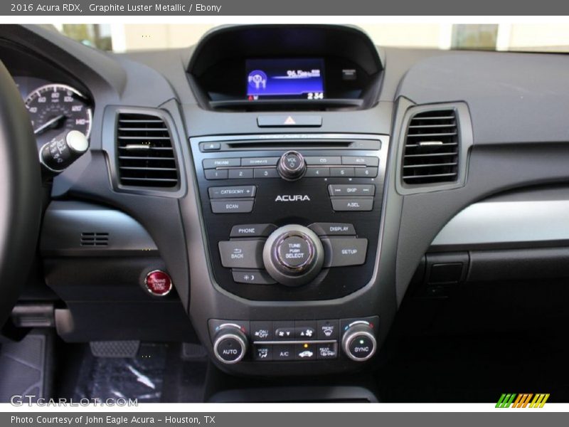 Graphite Luster Metallic / Ebony 2016 Acura RDX