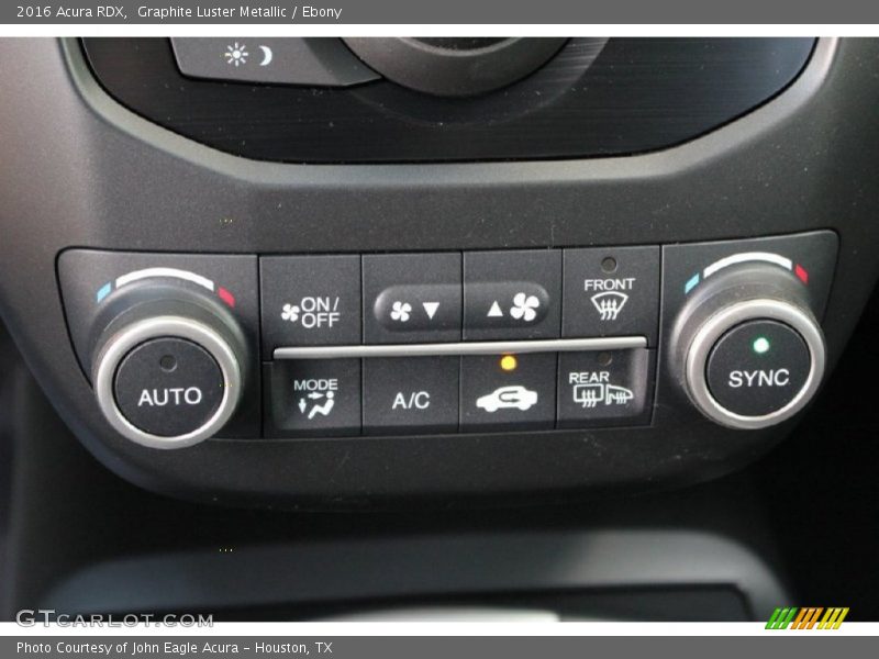 Graphite Luster Metallic / Ebony 2016 Acura RDX