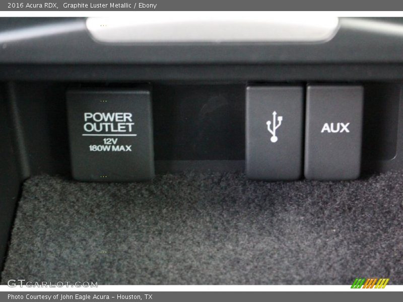 Graphite Luster Metallic / Ebony 2016 Acura RDX
