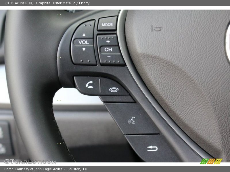 Graphite Luster Metallic / Ebony 2016 Acura RDX