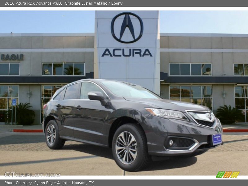 Graphite Luster Metallic / Ebony 2016 Acura RDX Advance AWD
