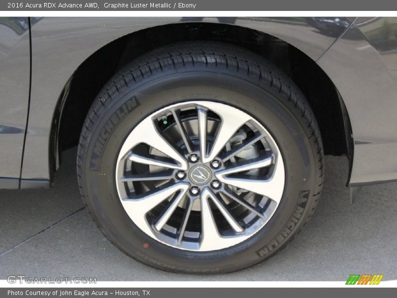 Graphite Luster Metallic / Ebony 2016 Acura RDX Advance AWD