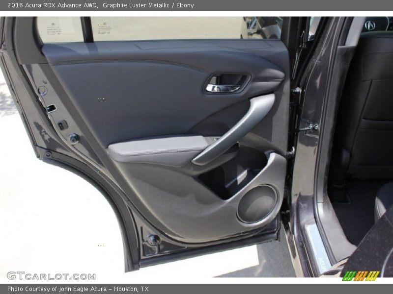 Graphite Luster Metallic / Ebony 2016 Acura RDX Advance AWD