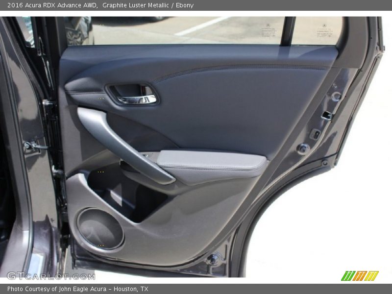 Graphite Luster Metallic / Ebony 2016 Acura RDX Advance AWD