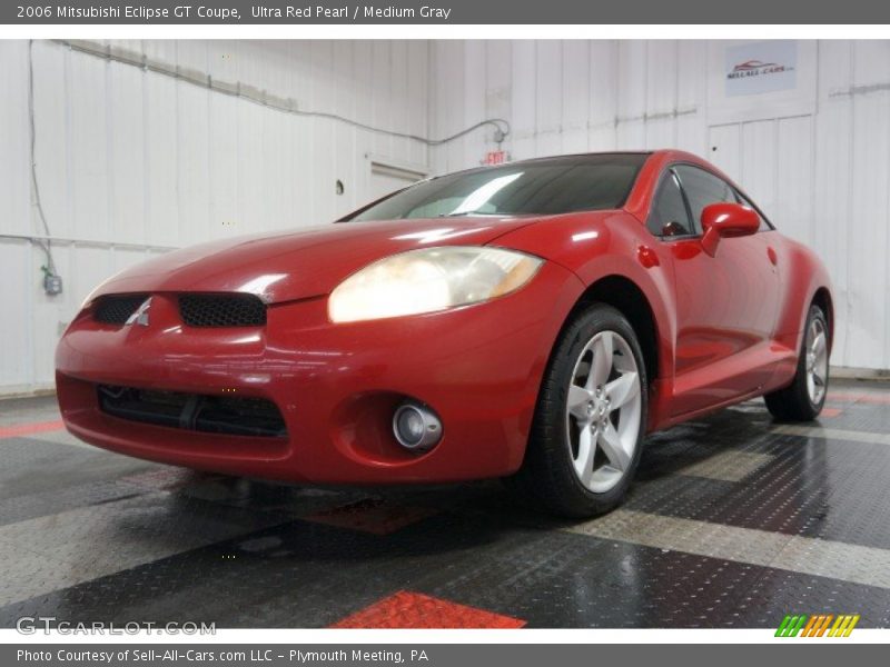 Ultra Red Pearl / Medium Gray 2006 Mitsubishi Eclipse GT Coupe