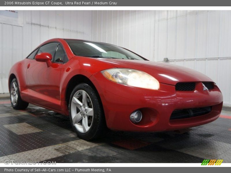 Ultra Red Pearl / Medium Gray 2006 Mitsubishi Eclipse GT Coupe