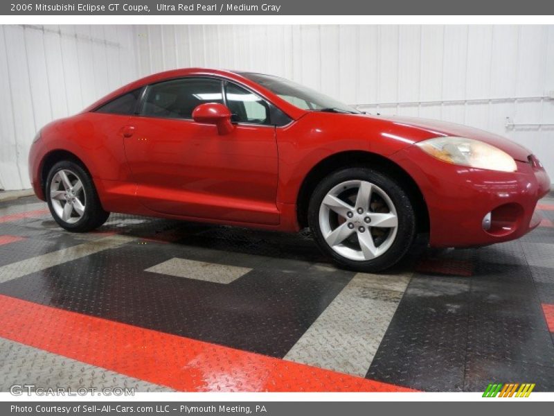 Ultra Red Pearl / Medium Gray 2006 Mitsubishi Eclipse GT Coupe
