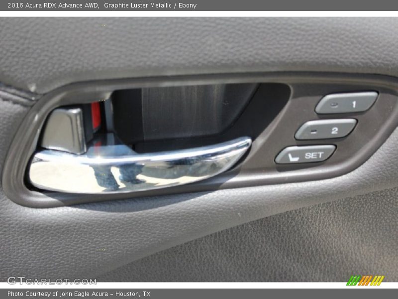 Graphite Luster Metallic / Ebony 2016 Acura RDX Advance AWD