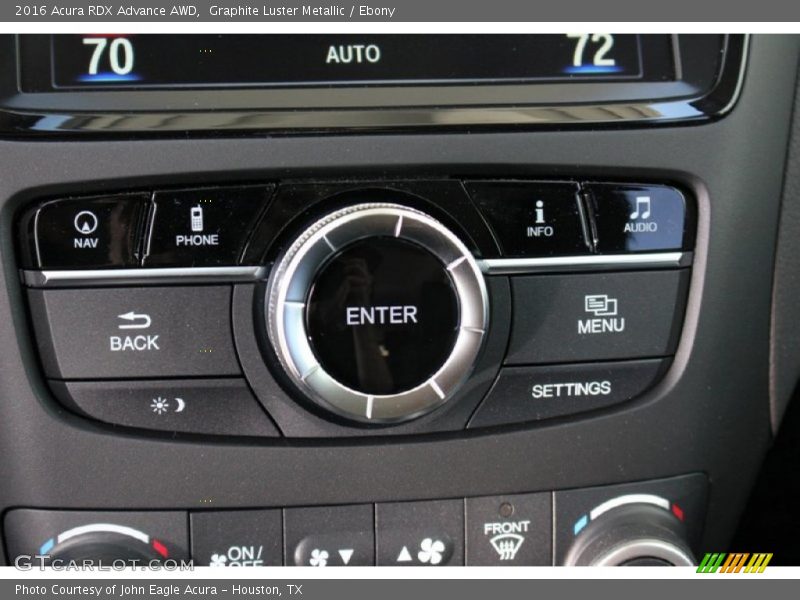 Graphite Luster Metallic / Ebony 2016 Acura RDX Advance AWD