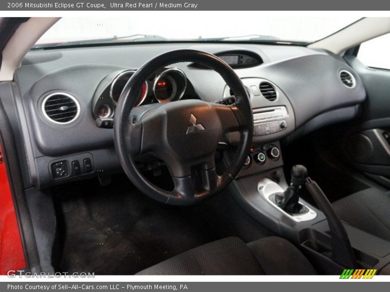 Ultra Red Pearl / Medium Gray 2006 Mitsubishi Eclipse GT Coupe