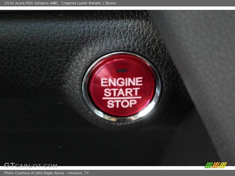 Graphite Luster Metallic / Ebony 2016 Acura RDX Advance AWD