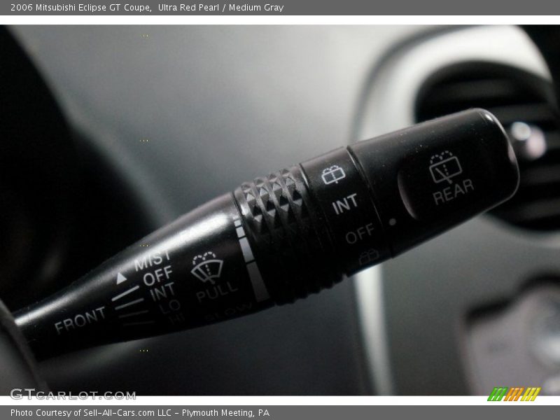 Ultra Red Pearl / Medium Gray 2006 Mitsubishi Eclipse GT Coupe