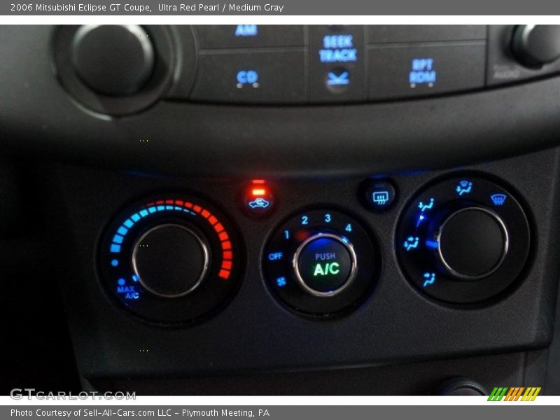 Ultra Red Pearl / Medium Gray 2006 Mitsubishi Eclipse GT Coupe
