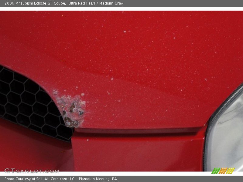 Ultra Red Pearl / Medium Gray 2006 Mitsubishi Eclipse GT Coupe