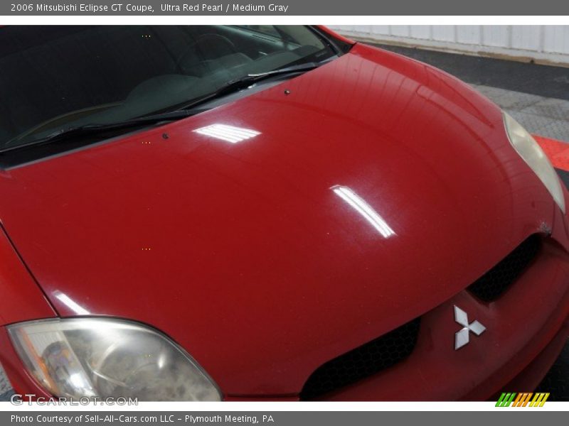 Ultra Red Pearl / Medium Gray 2006 Mitsubishi Eclipse GT Coupe