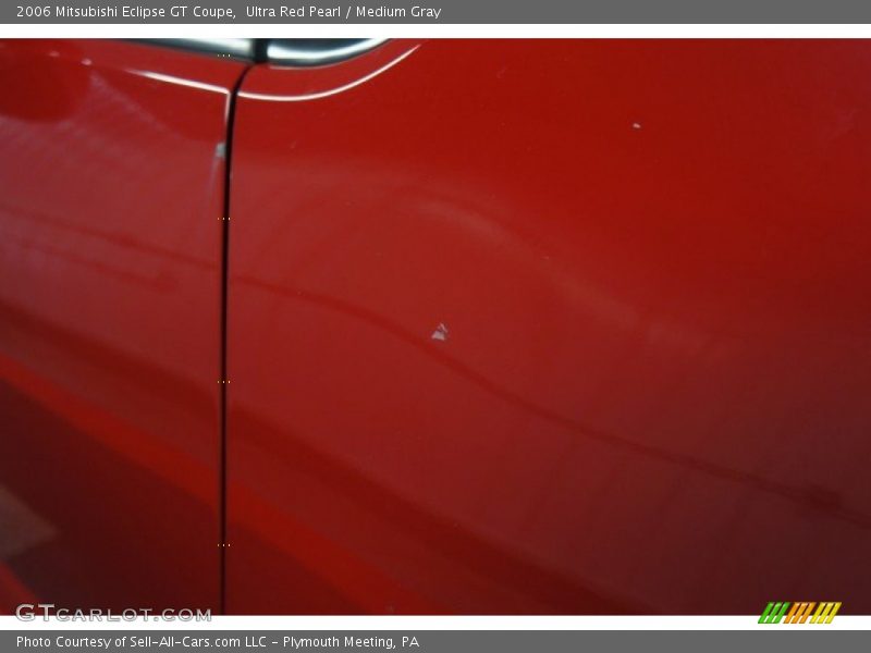 Ultra Red Pearl / Medium Gray 2006 Mitsubishi Eclipse GT Coupe