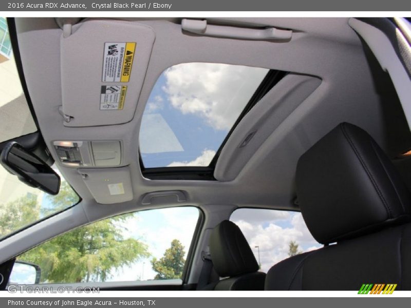 Crystal Black Pearl / Ebony 2016 Acura RDX Advance