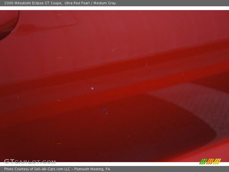 Ultra Red Pearl / Medium Gray 2006 Mitsubishi Eclipse GT Coupe