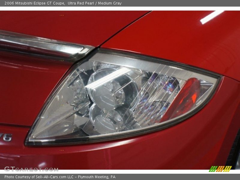 Ultra Red Pearl / Medium Gray 2006 Mitsubishi Eclipse GT Coupe