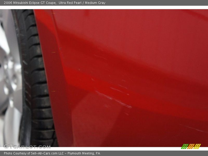 Ultra Red Pearl / Medium Gray 2006 Mitsubishi Eclipse GT Coupe
