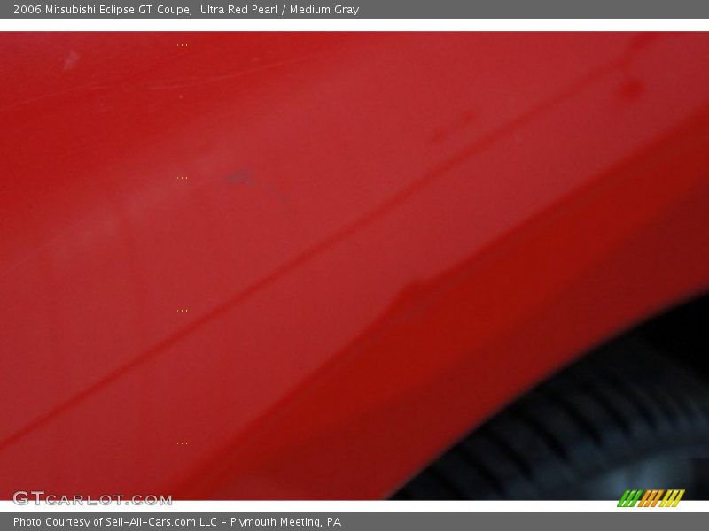 Ultra Red Pearl / Medium Gray 2006 Mitsubishi Eclipse GT Coupe
