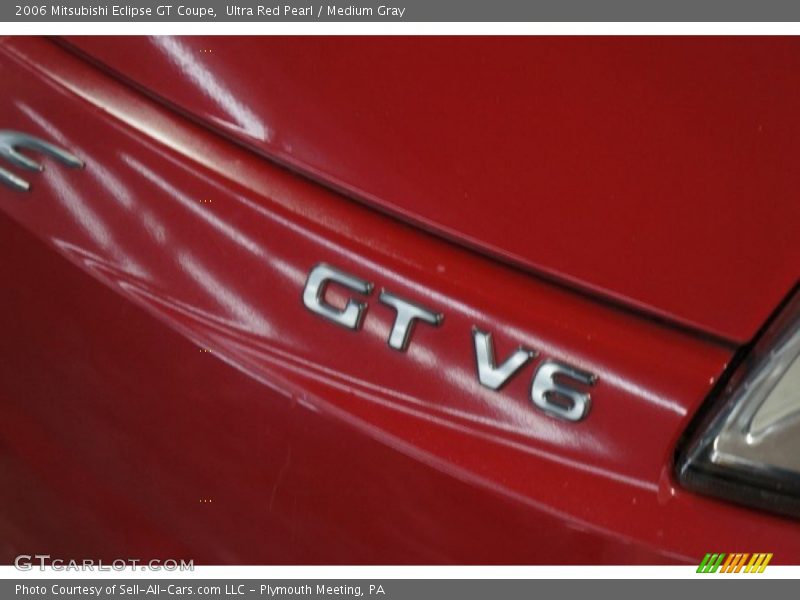 Ultra Red Pearl / Medium Gray 2006 Mitsubishi Eclipse GT Coupe