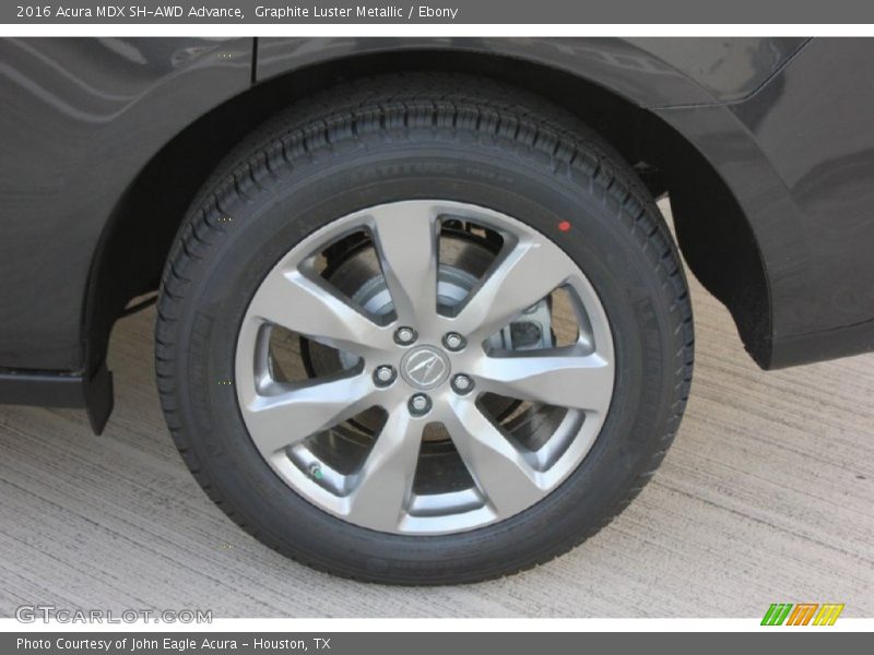 Graphite Luster Metallic / Ebony 2016 Acura MDX SH-AWD Advance